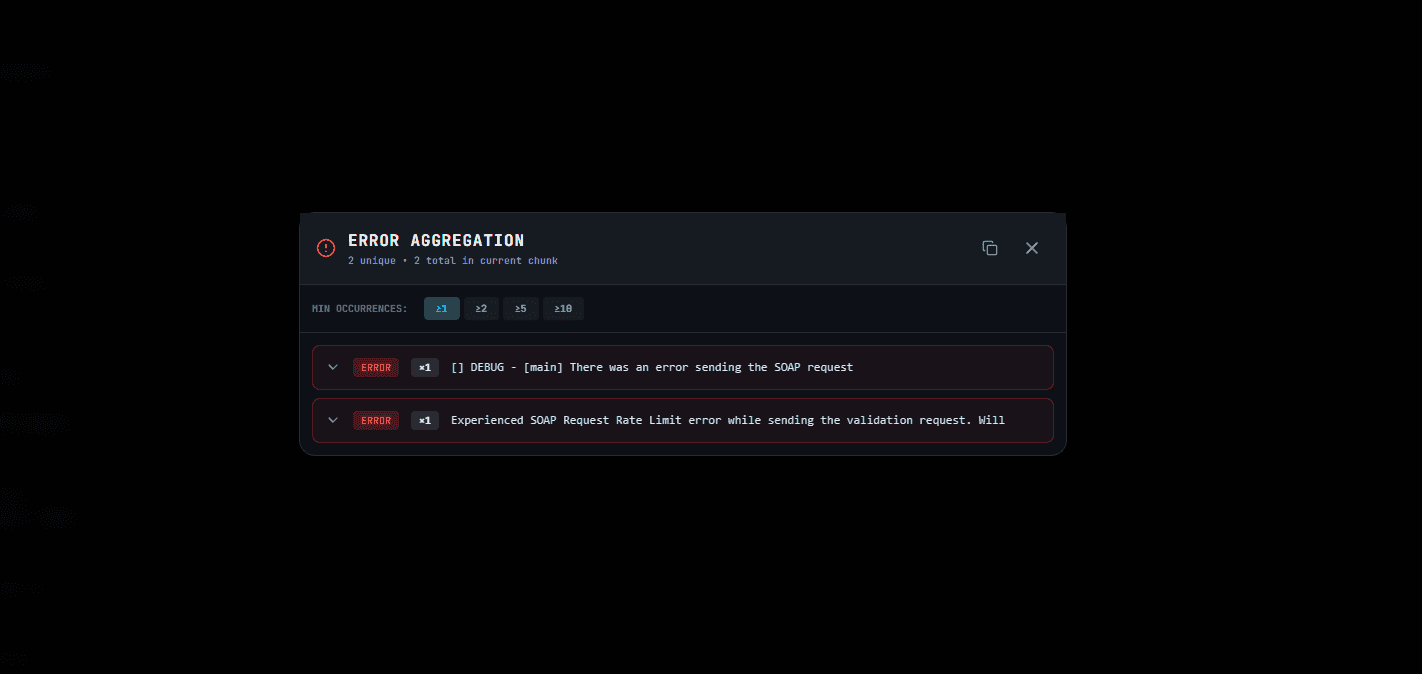 Log Voyager - Open Source Log File Analyzer image 3
