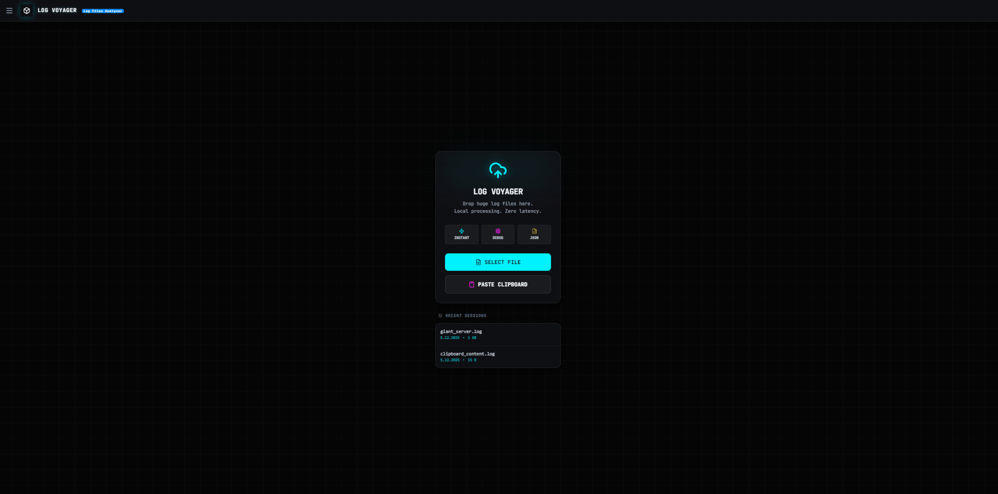 Log Voyager - Open Source Log File Analyzer image 1