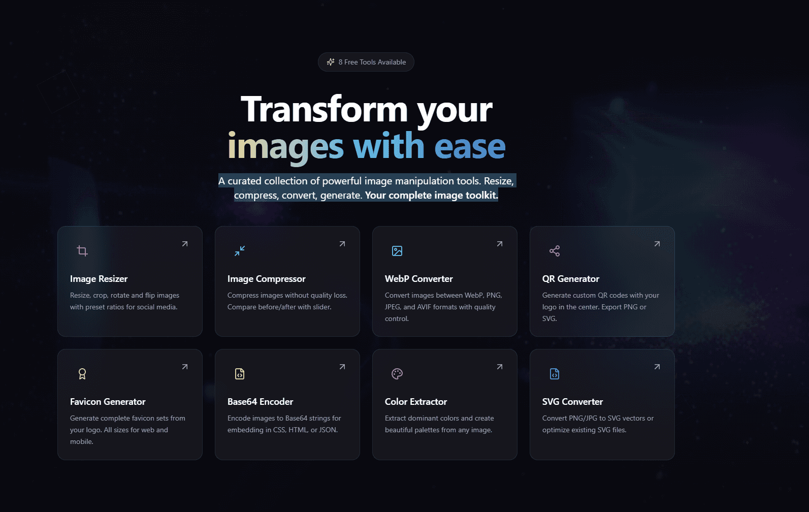 pixelb.in - Free Online Image Tools image 1