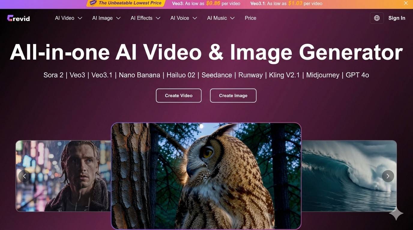 Crevid AI image 1