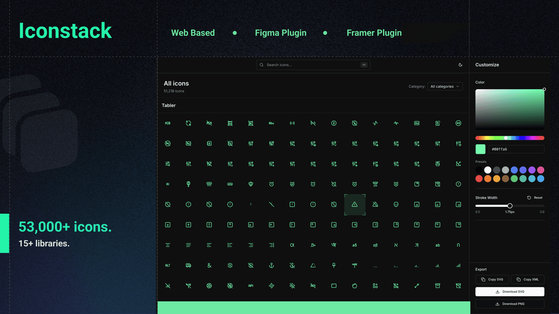 Iconstack: MCP-Native Icon Search image 1