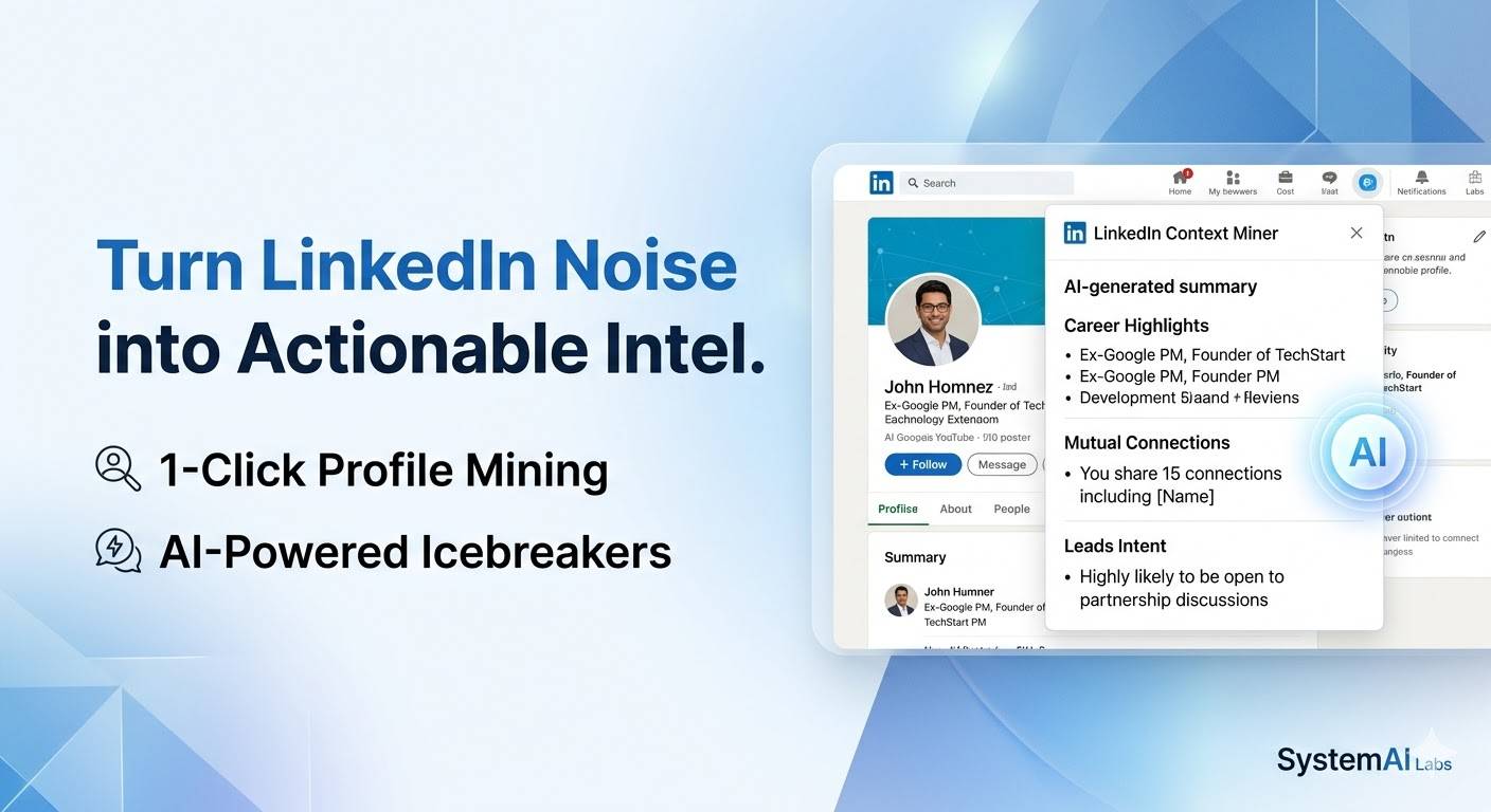 LinkedIn Contect Miner