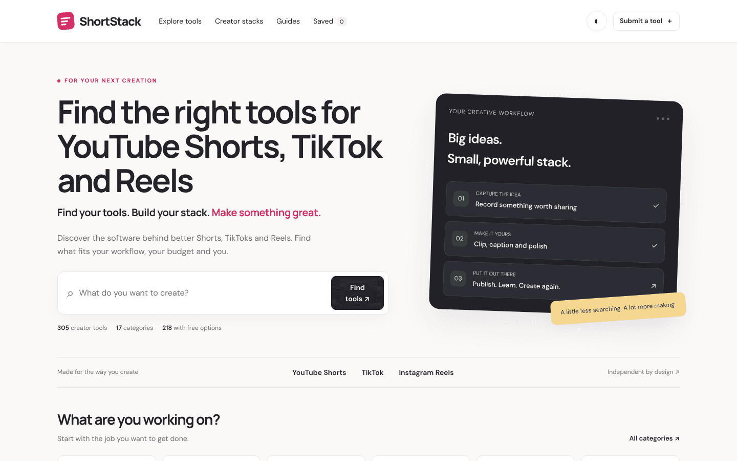 ShortStack.tools image 3
