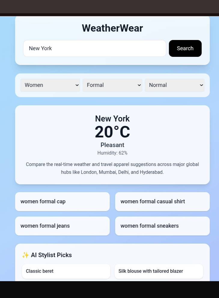 WeatherWear | AI Packing & Weather Guide image 2