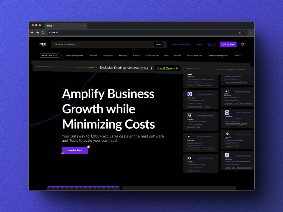 E-commerce Market-Place Design Project image 1