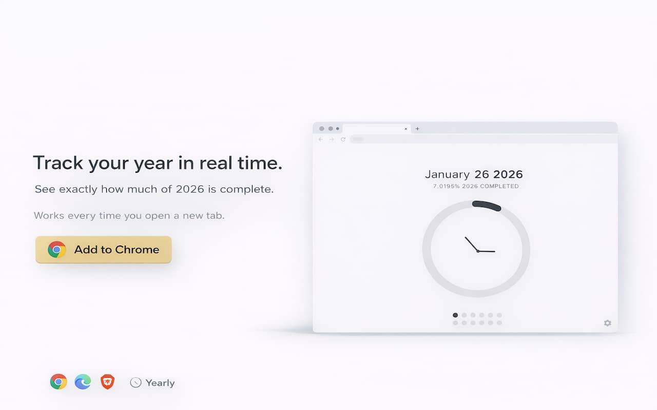 Yearly: Visual Year Progress image 2