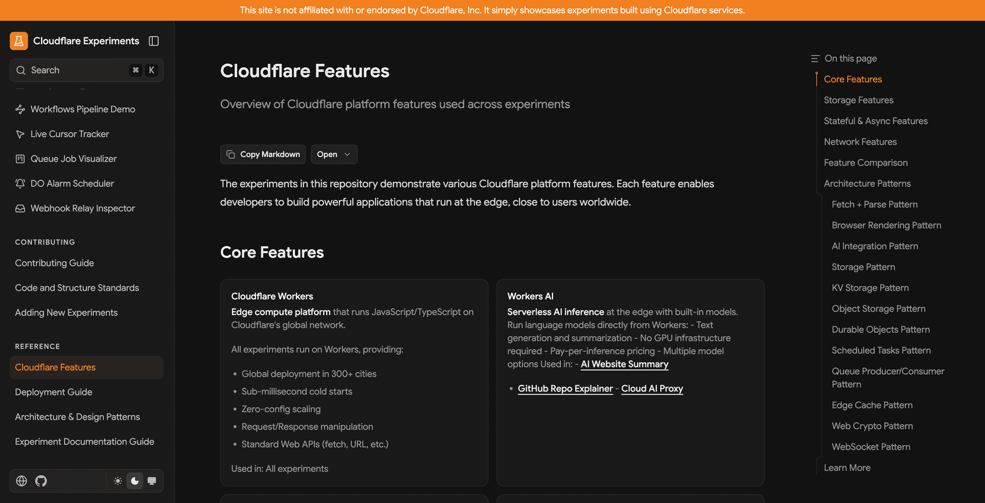 Cloudflare Experiments image 3