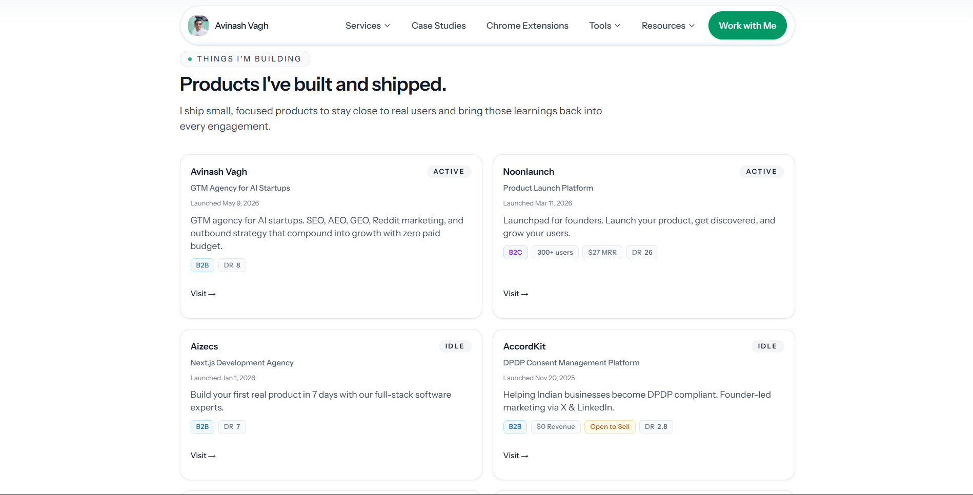 Avinash Vagh | GTM Agency for AI Startups image 2