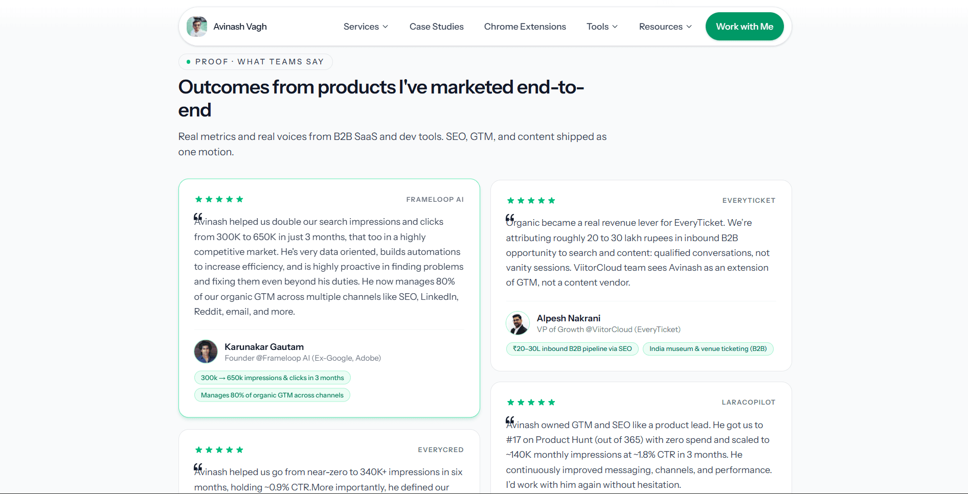 Avinash Vagh | GTM Agency for AI Startups image 3