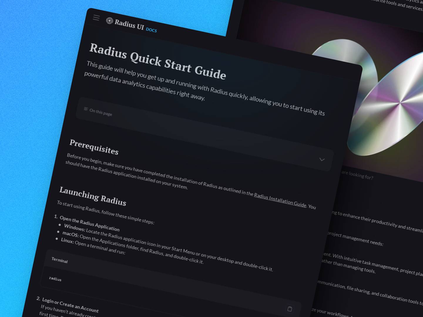 Radius UI documentation image 3