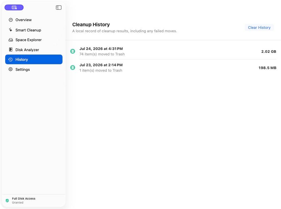 Drezze — Free Disk Cleaner for Mac image 2