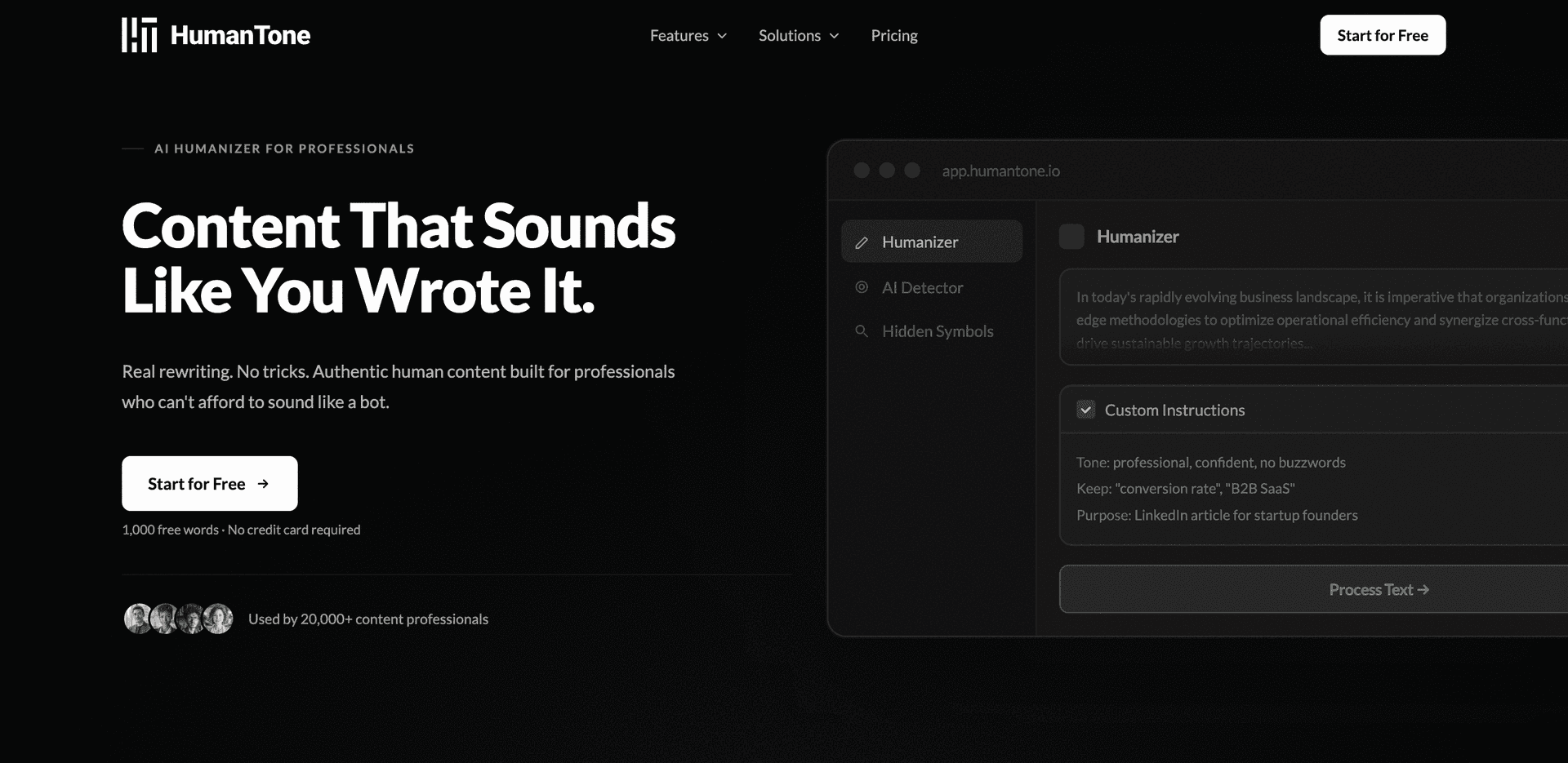 HumanTone image 1