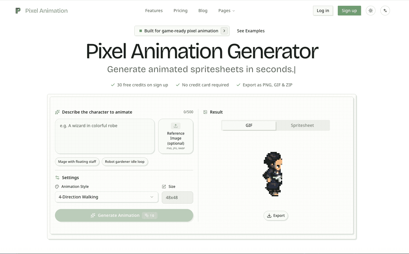 Pixel Animation Generator image 1