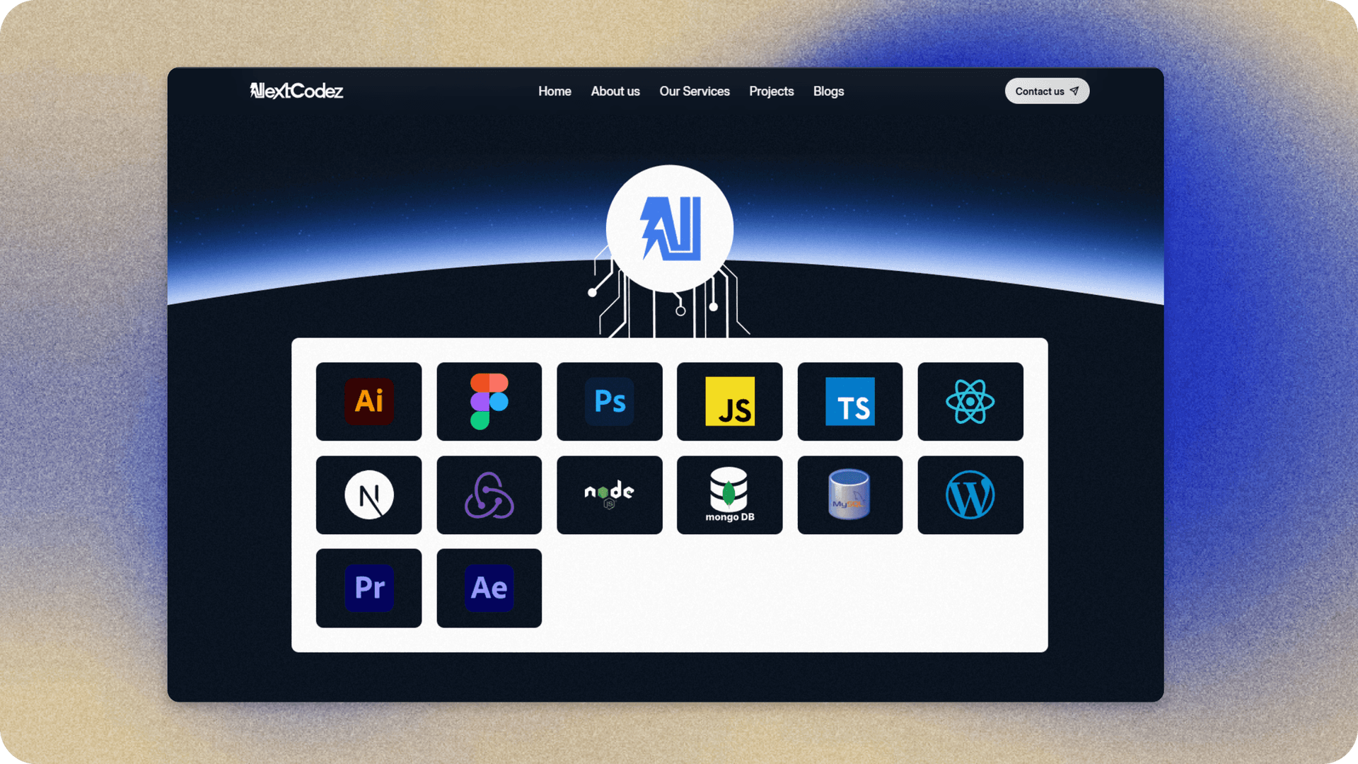 NextCodez Template image 4