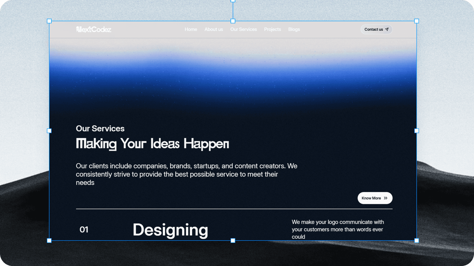 NextCodez Template image 3