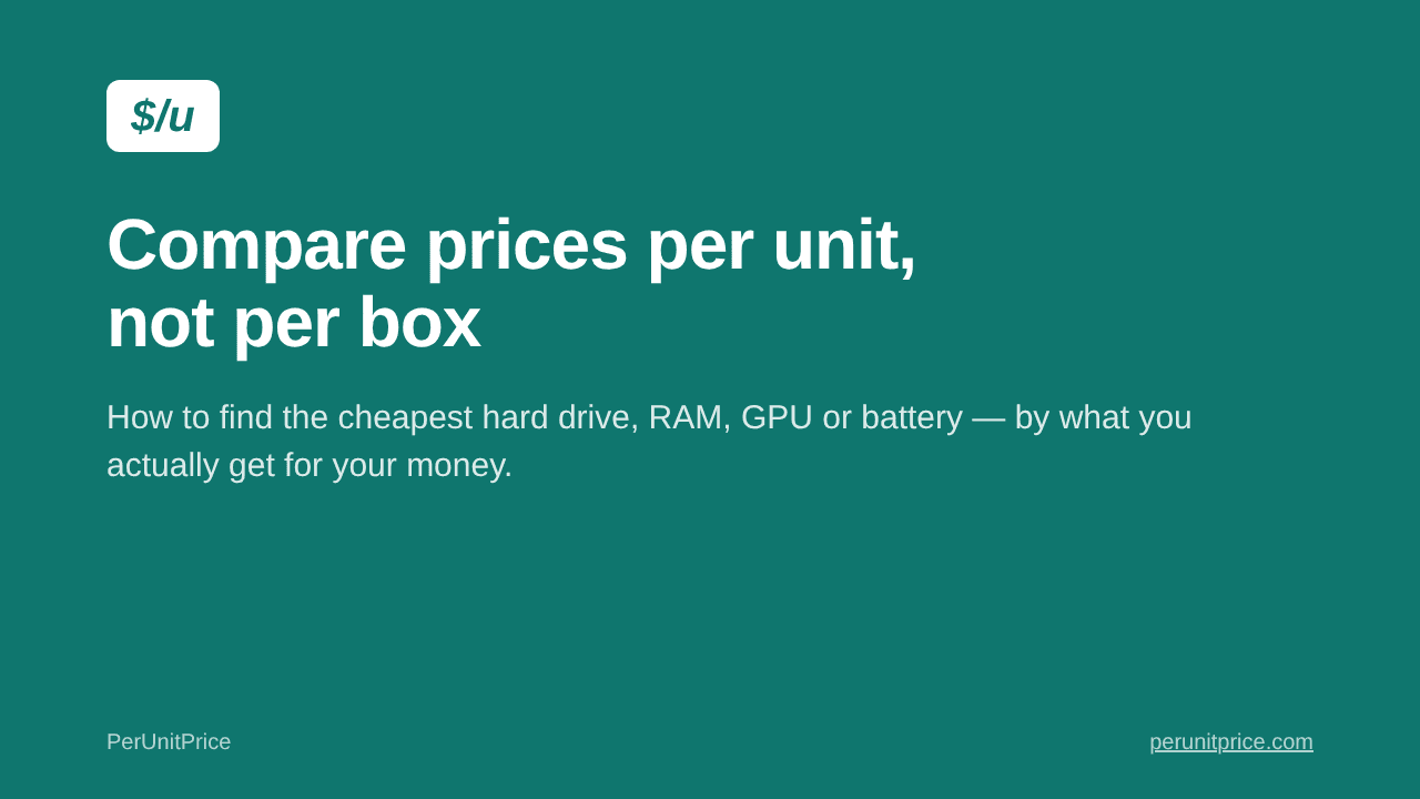 PerUnitPrice image 1