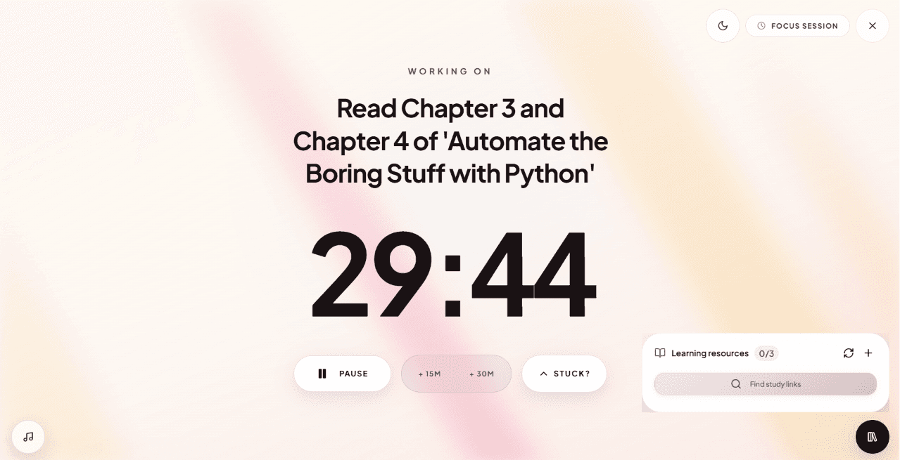 FocusAI — AI Goal Planner image 1