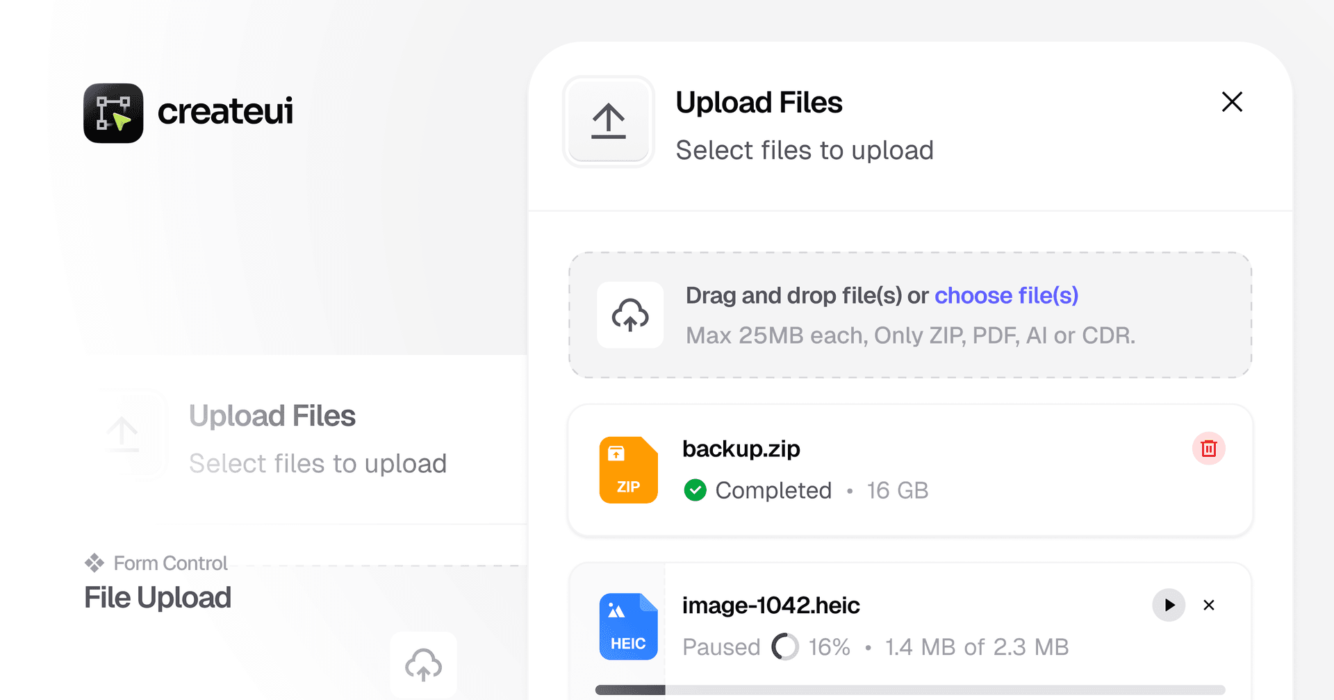 Create UI - Design System & Component Library image 5
