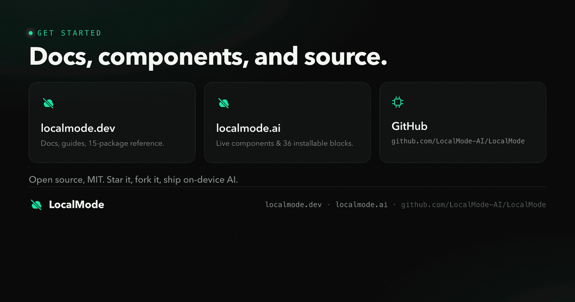 LocalMode UI - Local-First AI Components image 3