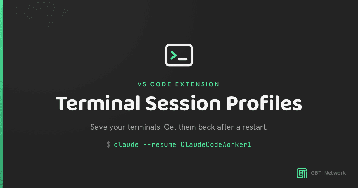 Terminal Session Profiles image 4