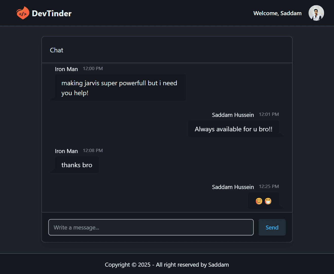 Dev-Tinder image 4