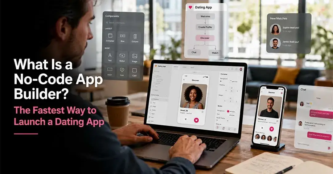 What Is a No-Code App Builder? The Fastest Way to Launch a Dating App
