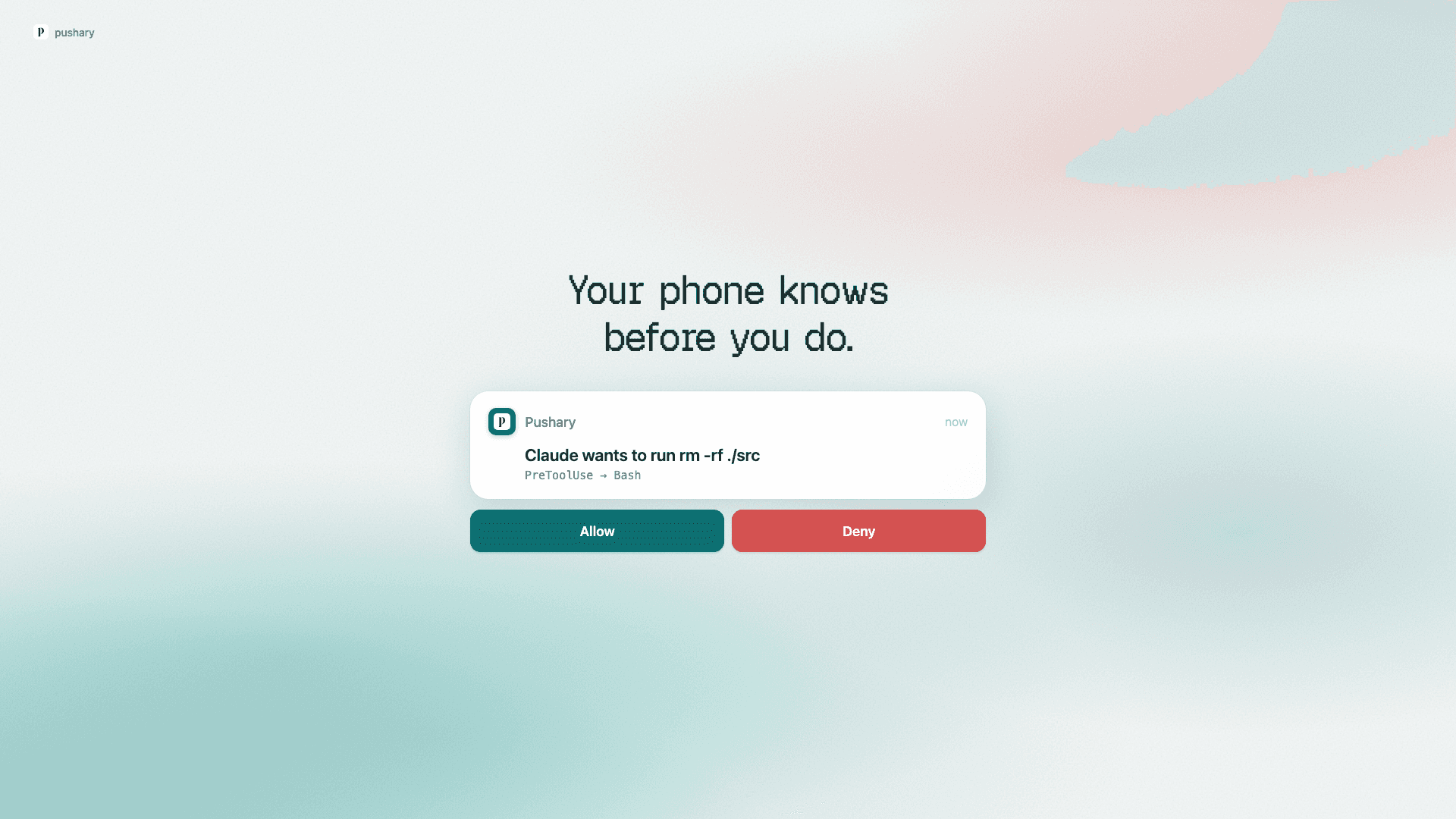 Pushary - Control Panel for AI Agents image 3