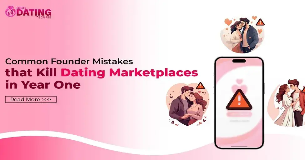 Common Founder Mistakes that Kill Dating Marketplaces in Year One