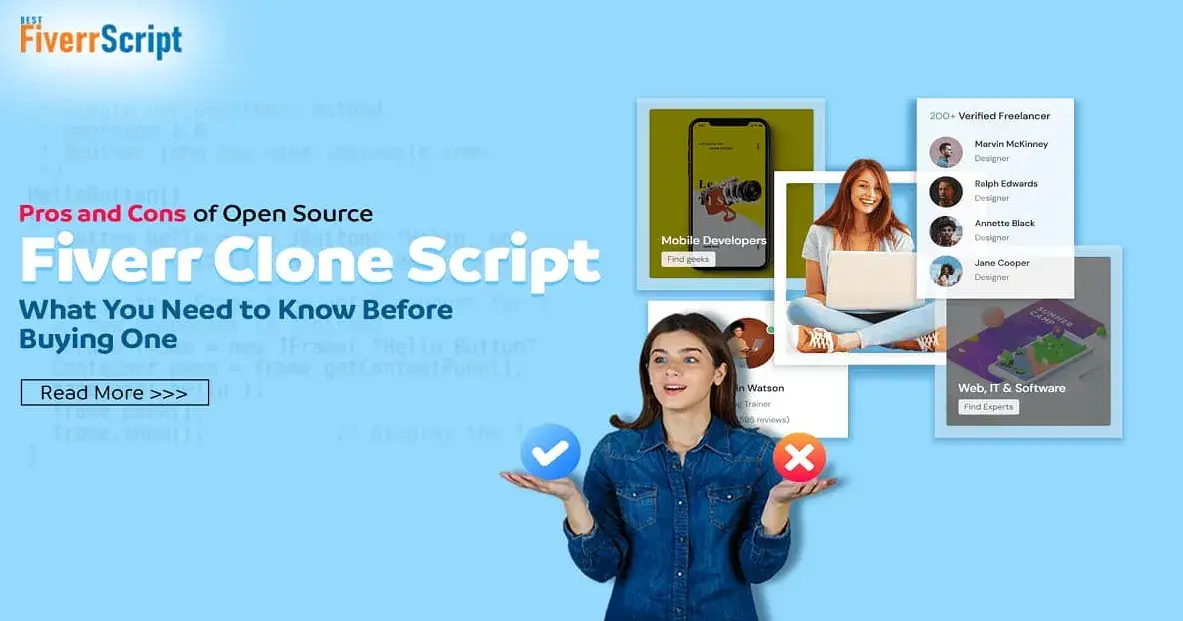 Pros and Cons of Open Source Fiverr Clone Script
