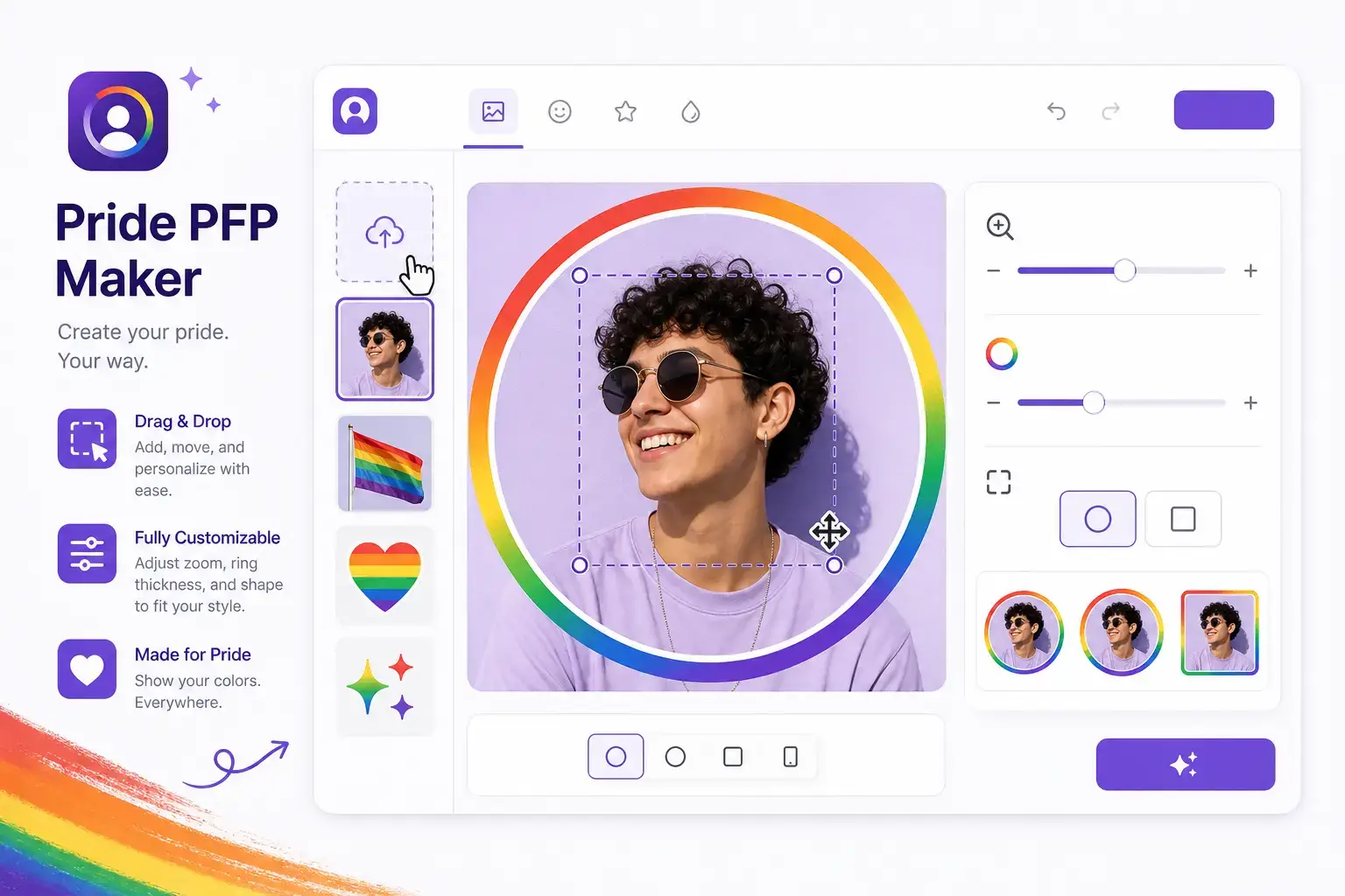 LGBTQ PFP Maker image 2
