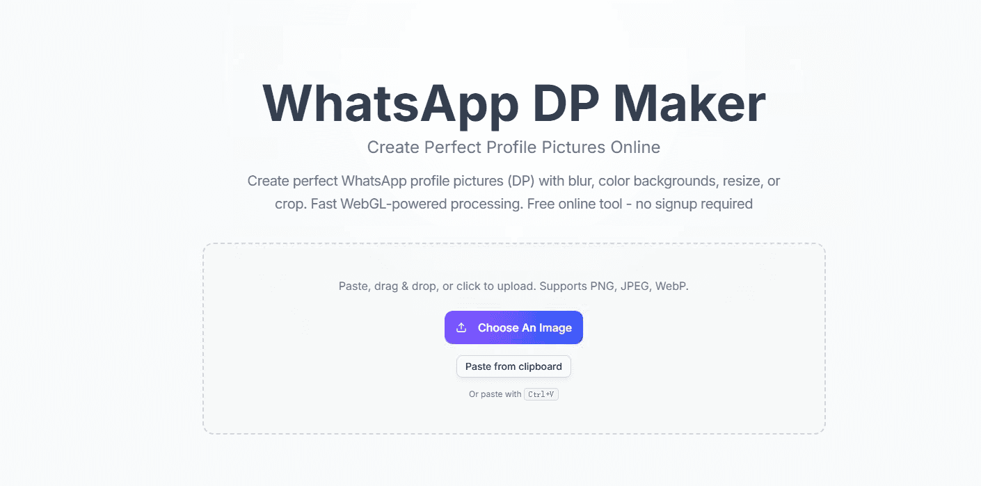 WhatsApp DP Maker image 1