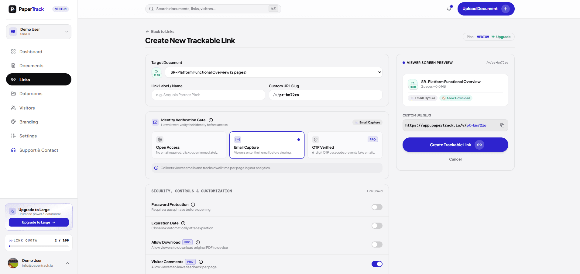 PaperTrack – Secure Doc Analytics image 4