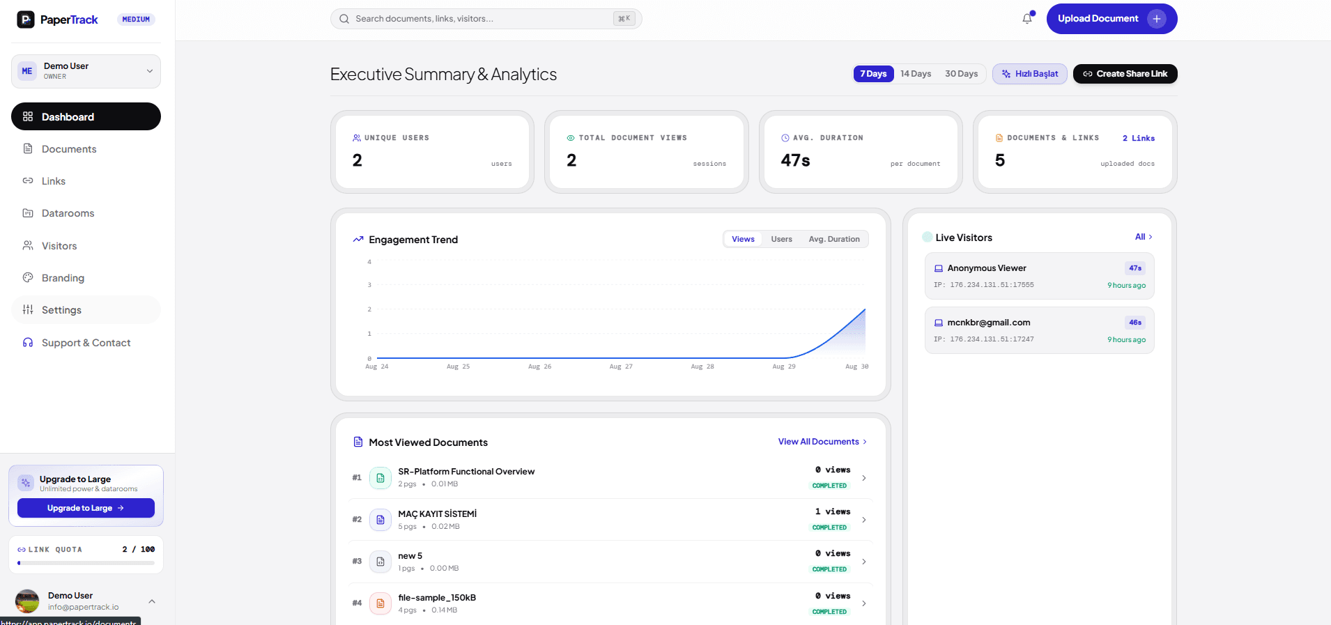 PaperTrack – Secure Doc Analytics image 3