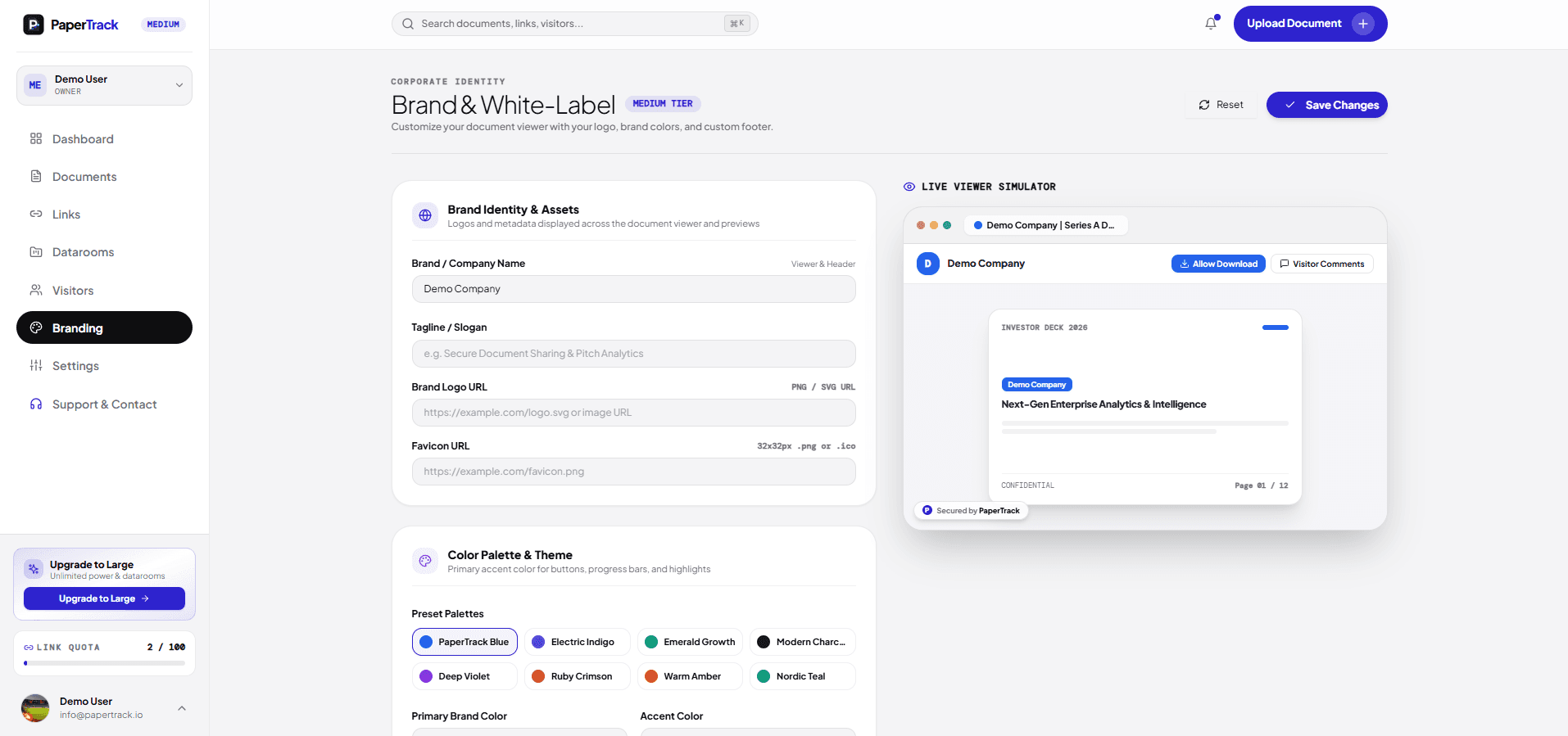 PaperTrack – Secure Doc Analytics image 2