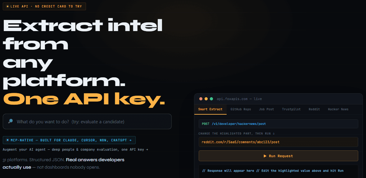 Web Intelligence APIs for Developers image 1