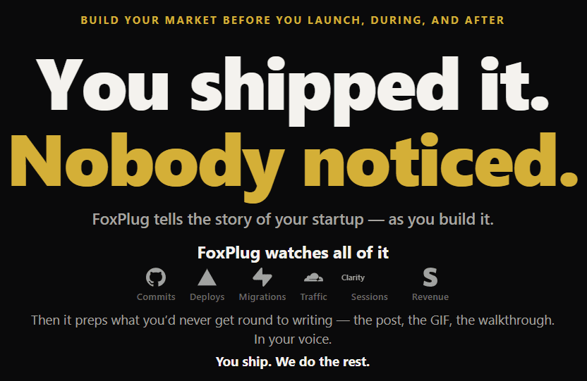 FoxPlug — your real work, told well image 3
