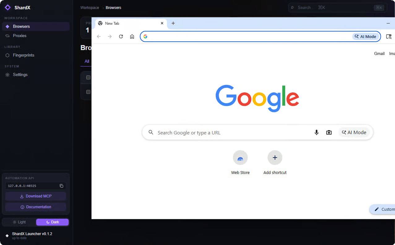 ShardX Launcher | ProxyshardDoc image 1