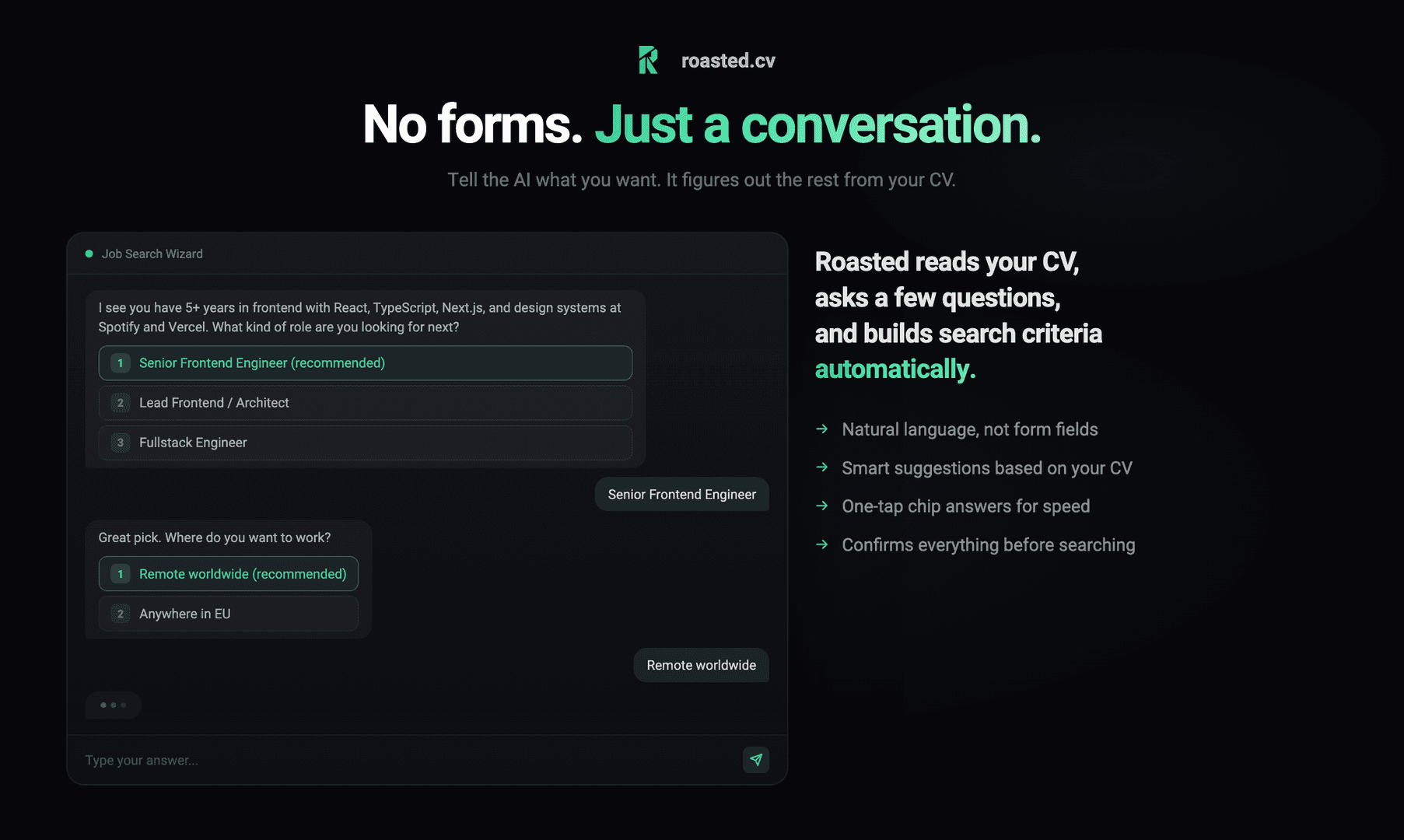 Roasted.cv | Get your CV roasted. Get hired. image 2