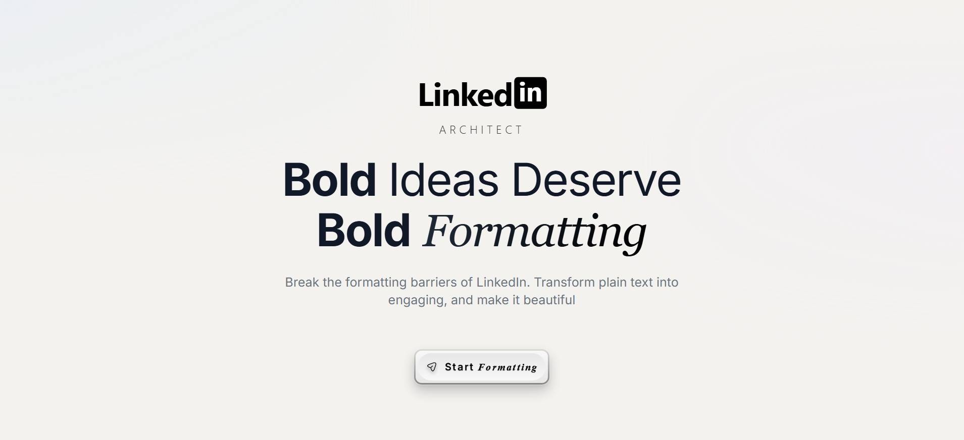 Linkedin Post Architect image 1