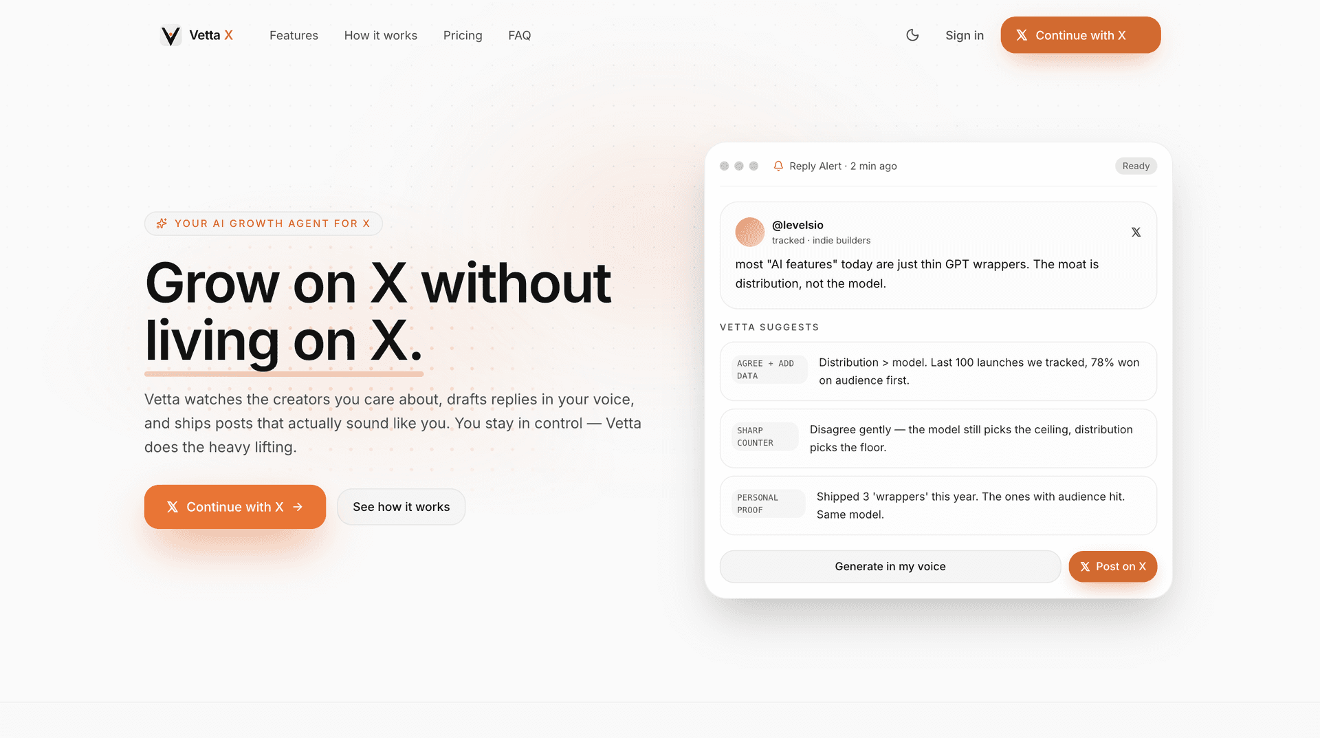 Vetta X — AI growth for X image 2
