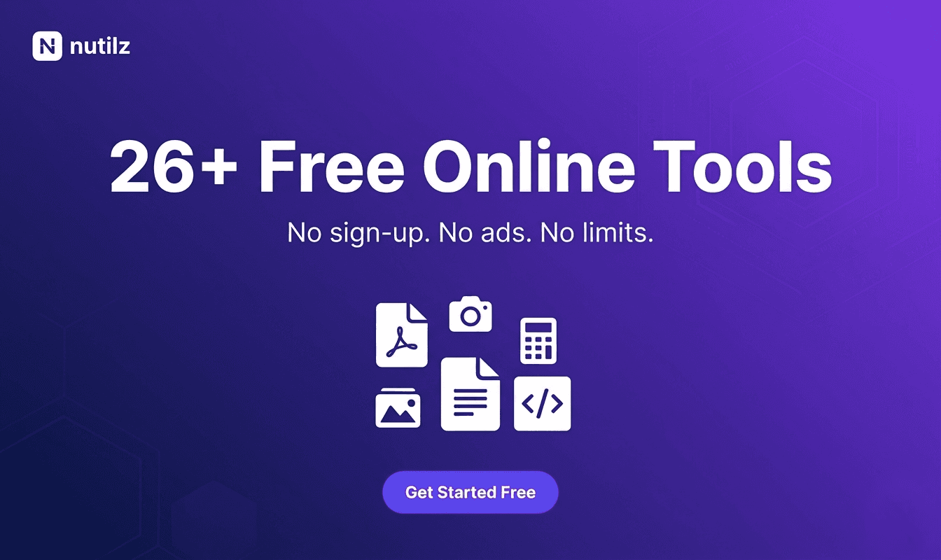 Nutilz — Free Online Tools image 1
