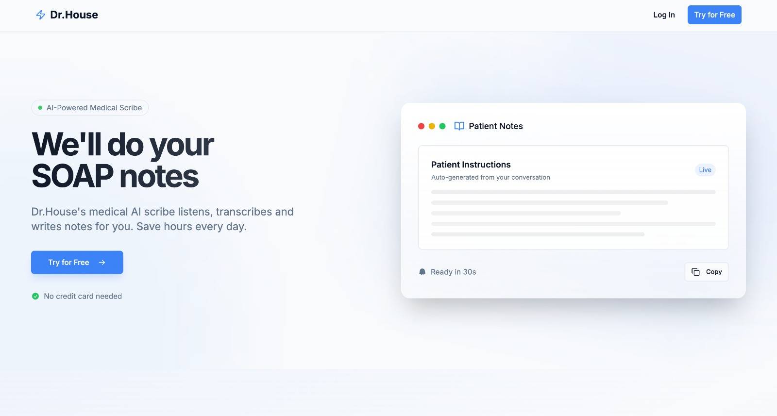 Dr.House | Healthcare Professional Assistant image 1