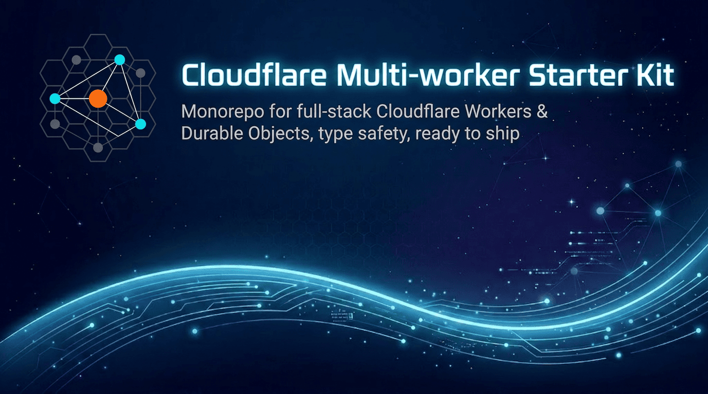 Cloudflare Multi-Worker Starter Kit image 1