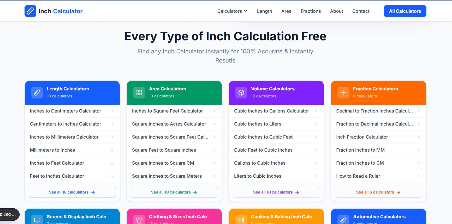 Inch Calculator image 2