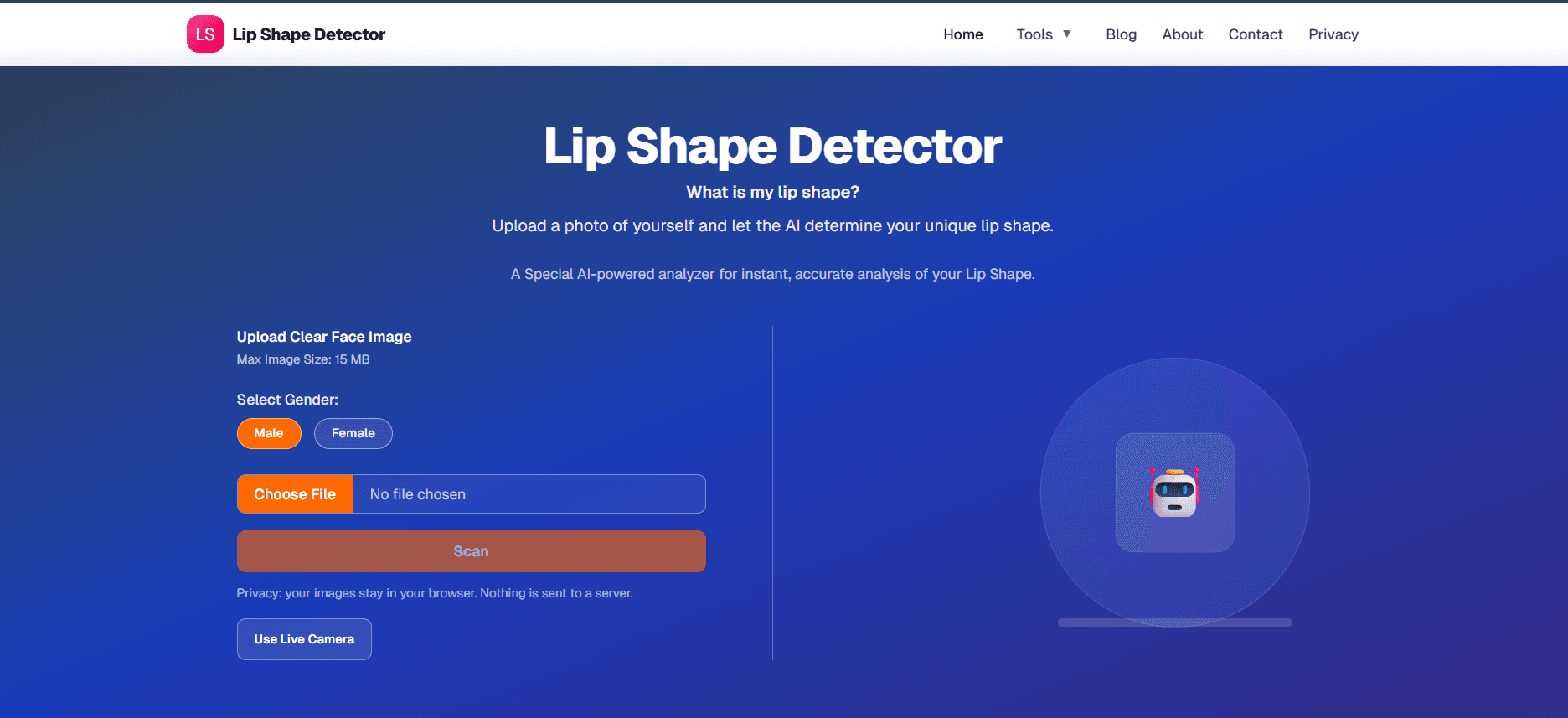 Lip Shape Detector image 1