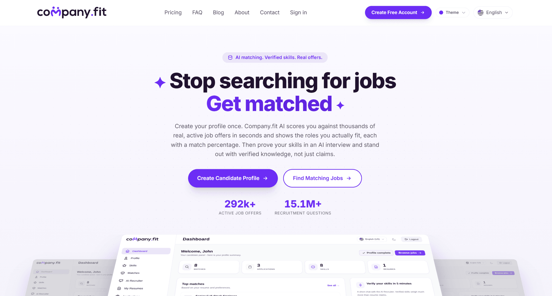 Company.fit - Stop searching for jobs image 1