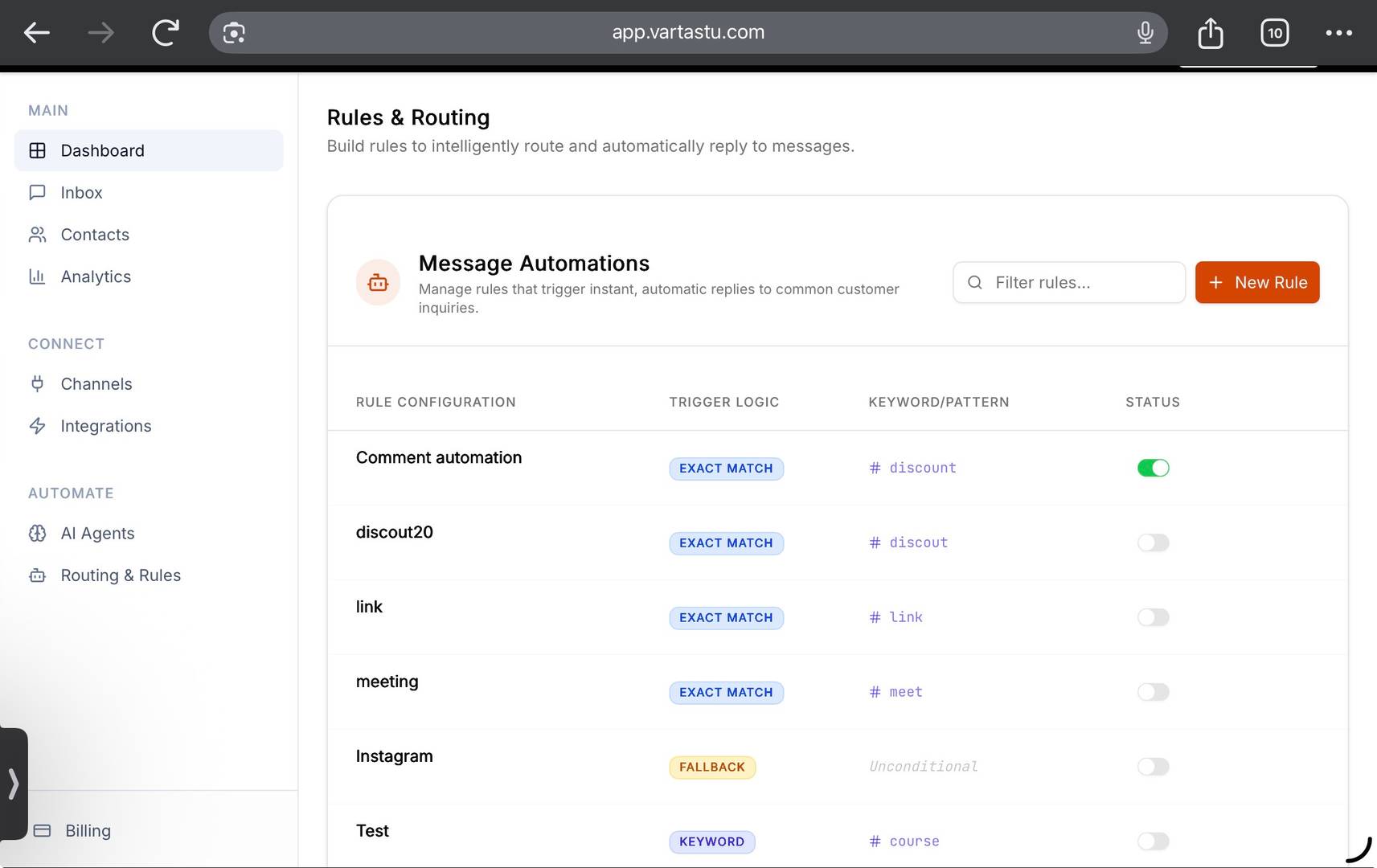 Vartastu - Customer Service Chat Platform image 4