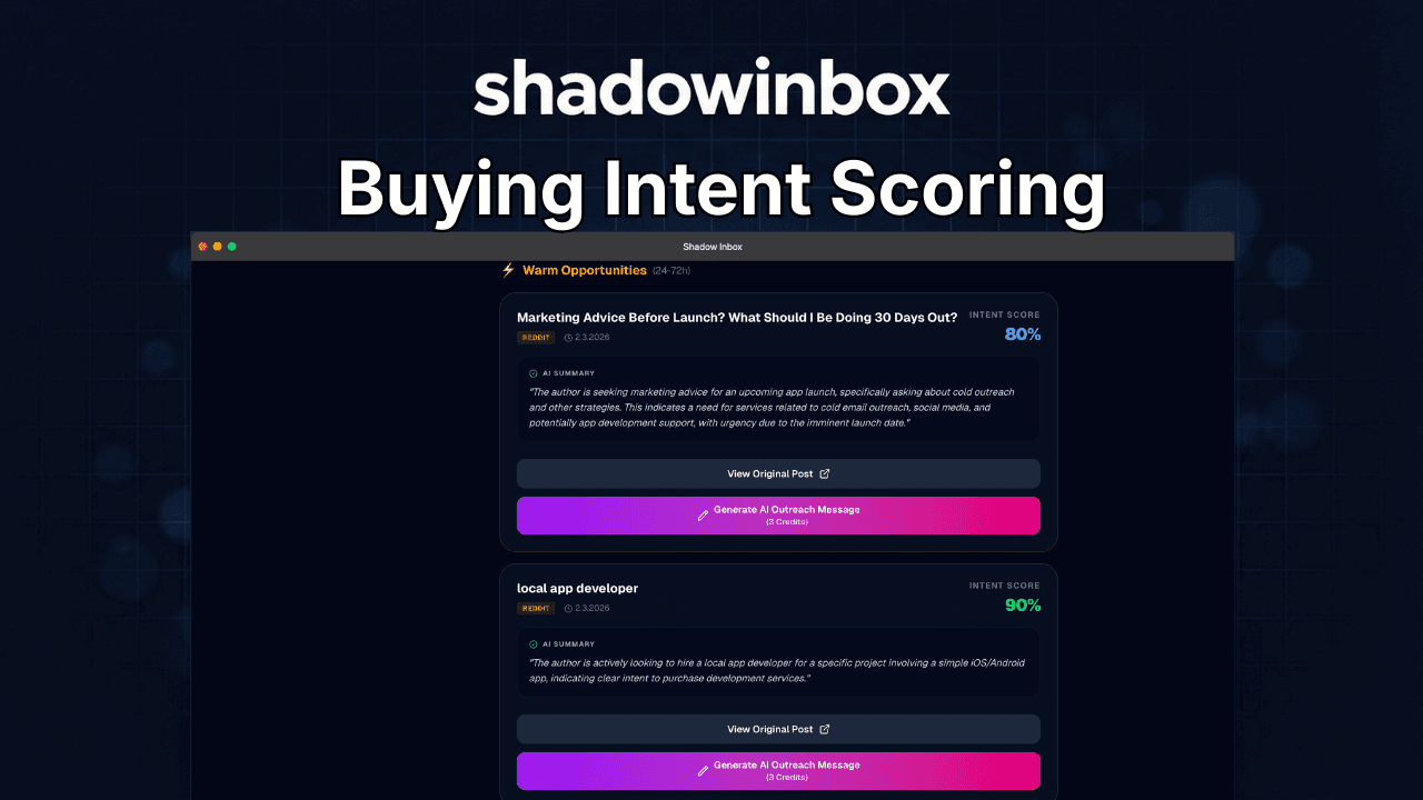 Shadow Inbox | AI Lead Generation image 4