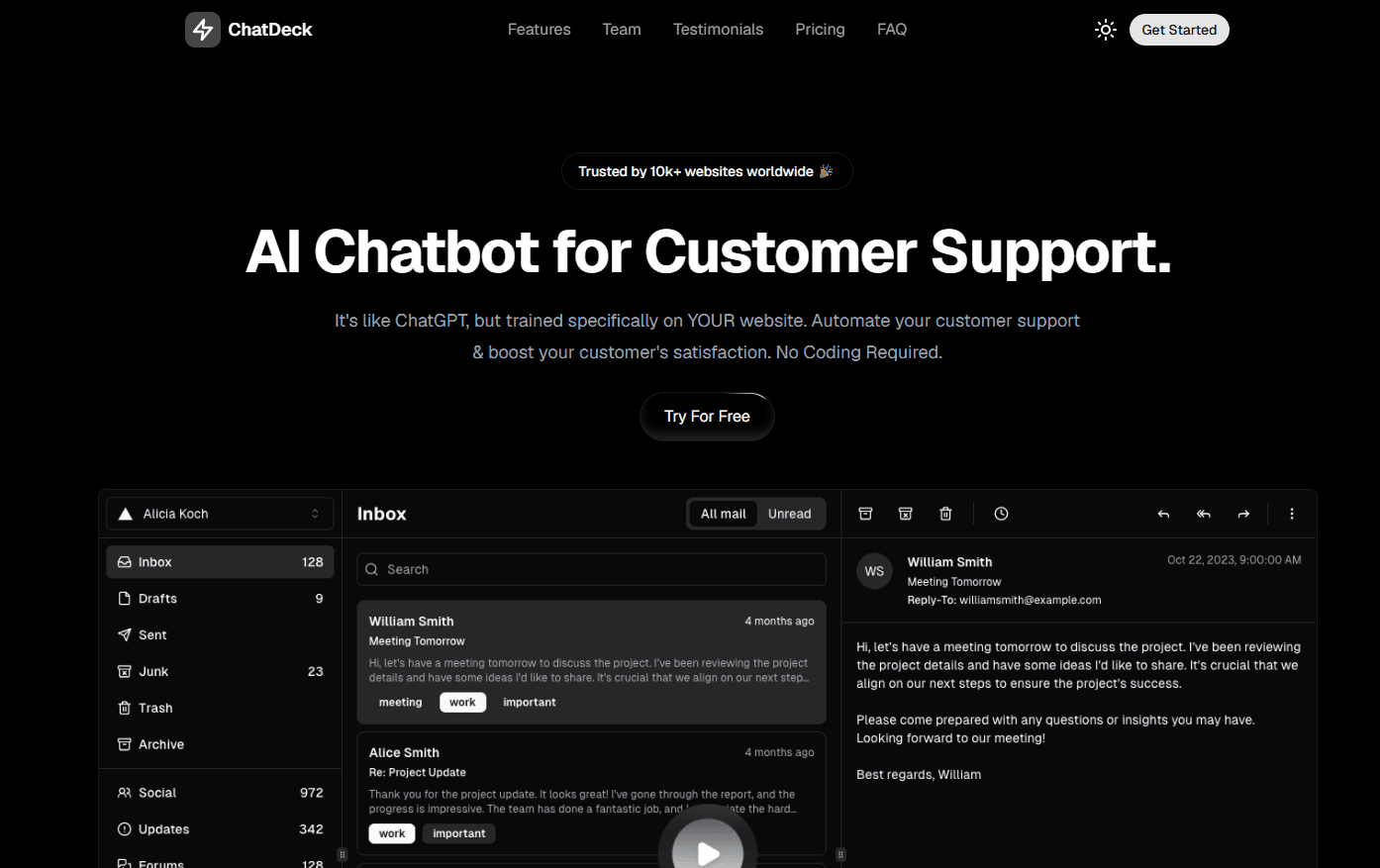 ChatDeck - Open Source SaaS Template image 4