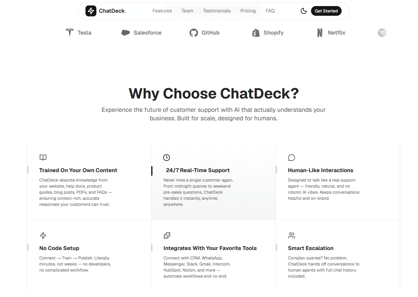 ChatDeck - Open Source SaaS Template image 3